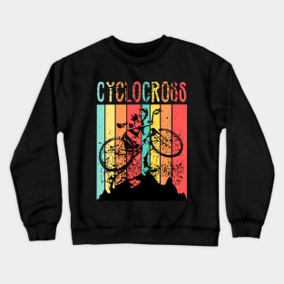 carrera de ciclismo cyclocross Crewneck Sweatshirt